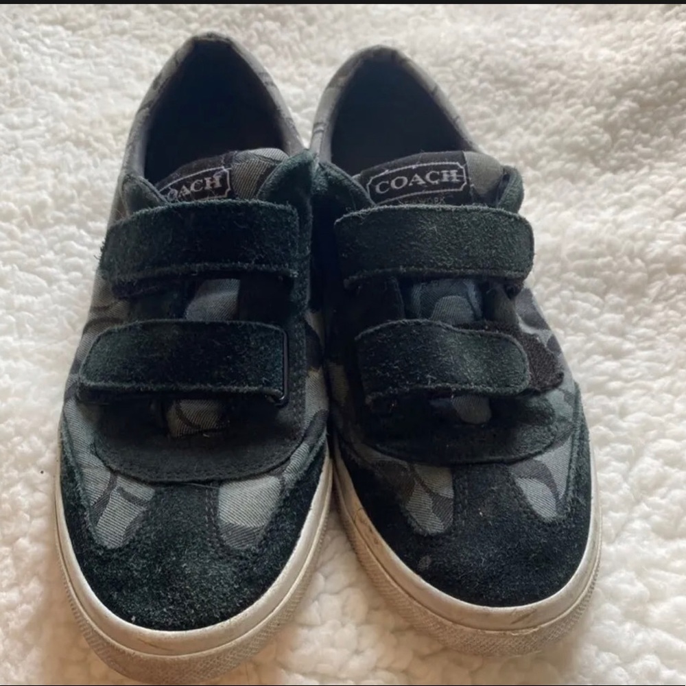 Coach Women’s Priya Sneaker shoes Hook Loop 7.5M